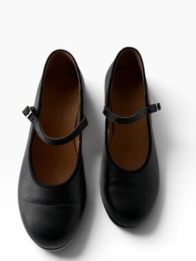Bloch Women's Leather Mary Jane Tap Shoes Metal Taps Dance Performance Sz 7.5